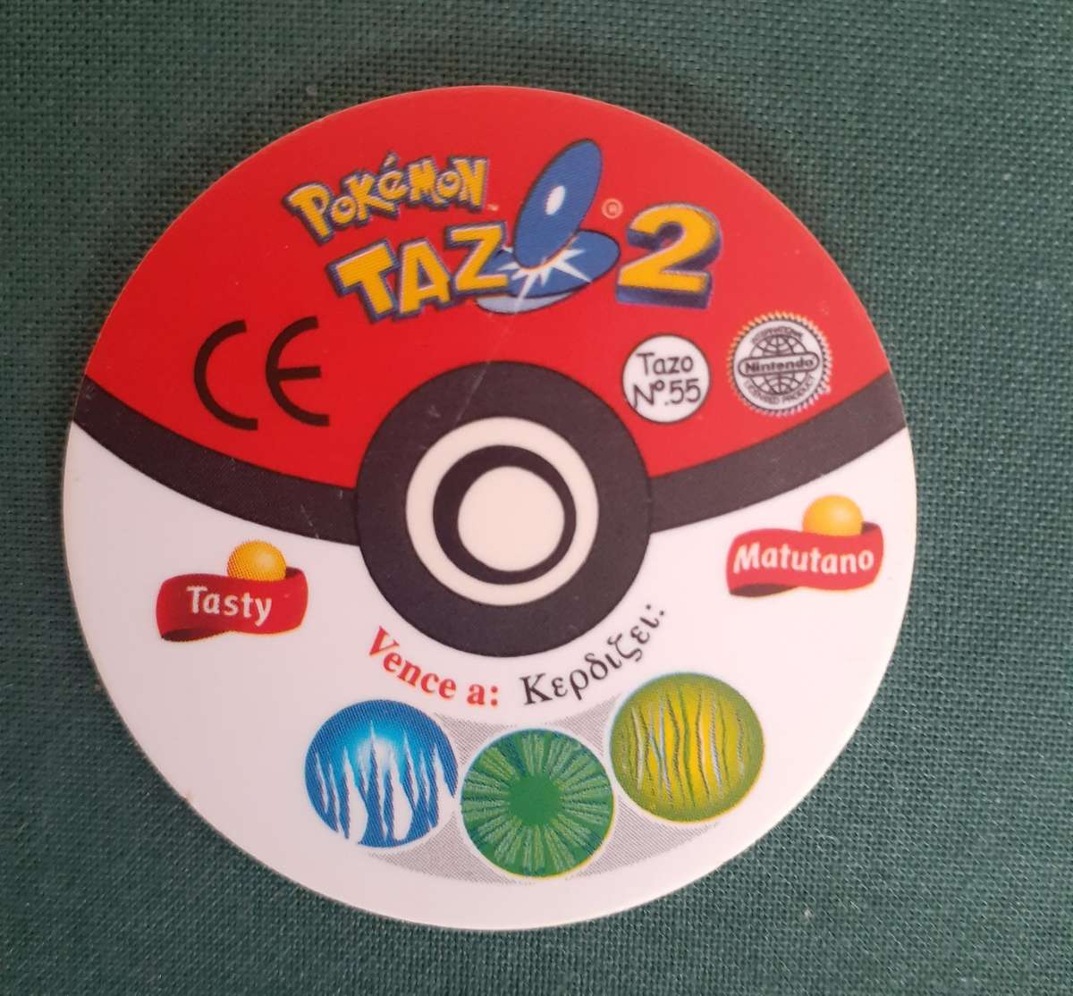 Rare Spanish 2000 Charizard Tazo