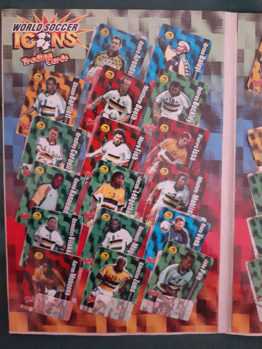 2001 COMPLETE SIMBA WORLD SOCCER ICONS TAZO ALBUM!