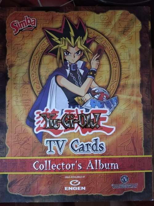 YUGIOH COMPLETE TV CARD ALBUM!