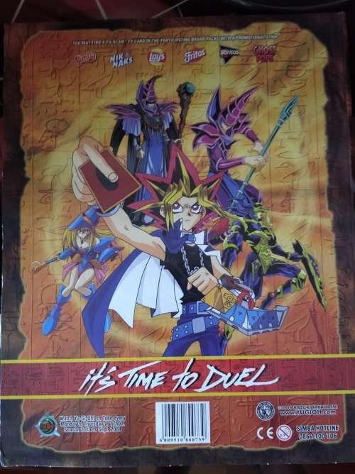 YUGIOH COMPLETE TV CARD ALBUM!