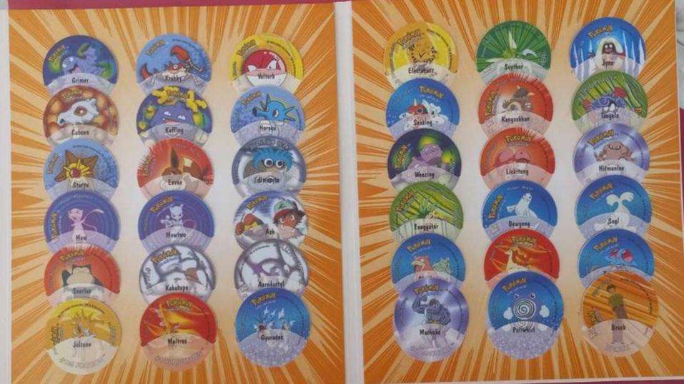 Pokemon Tazo Album 2