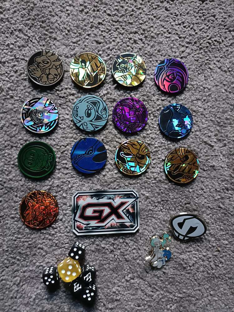 1999 Pokemon Cards, Box Of Tazos & Yugioh TV Cards