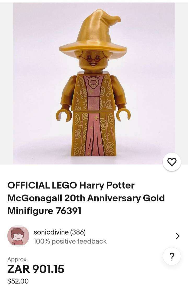 Harry Potter 25th Anniversary Lego Figures!