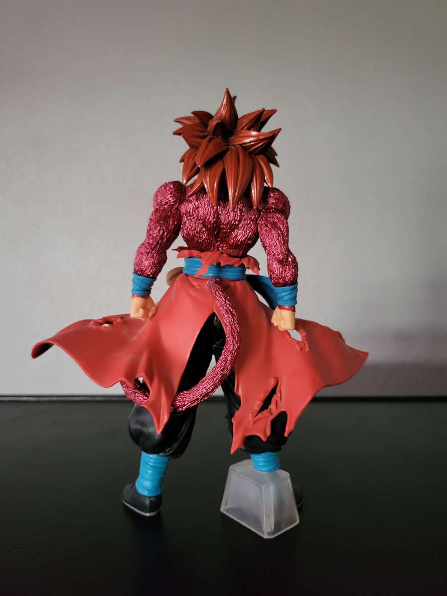 Dragon ball super saiyan 4 goku figure