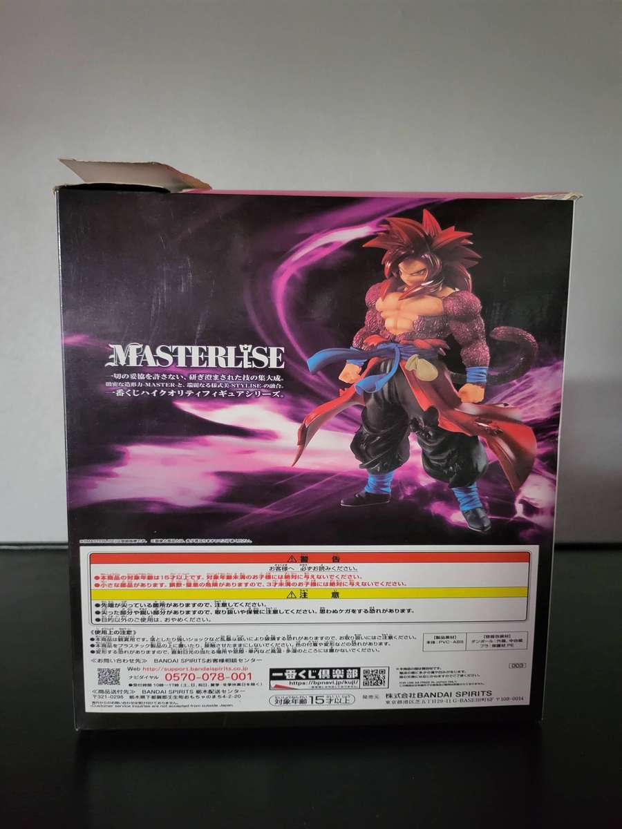 Dragon ball super saiyan 4 goku figure