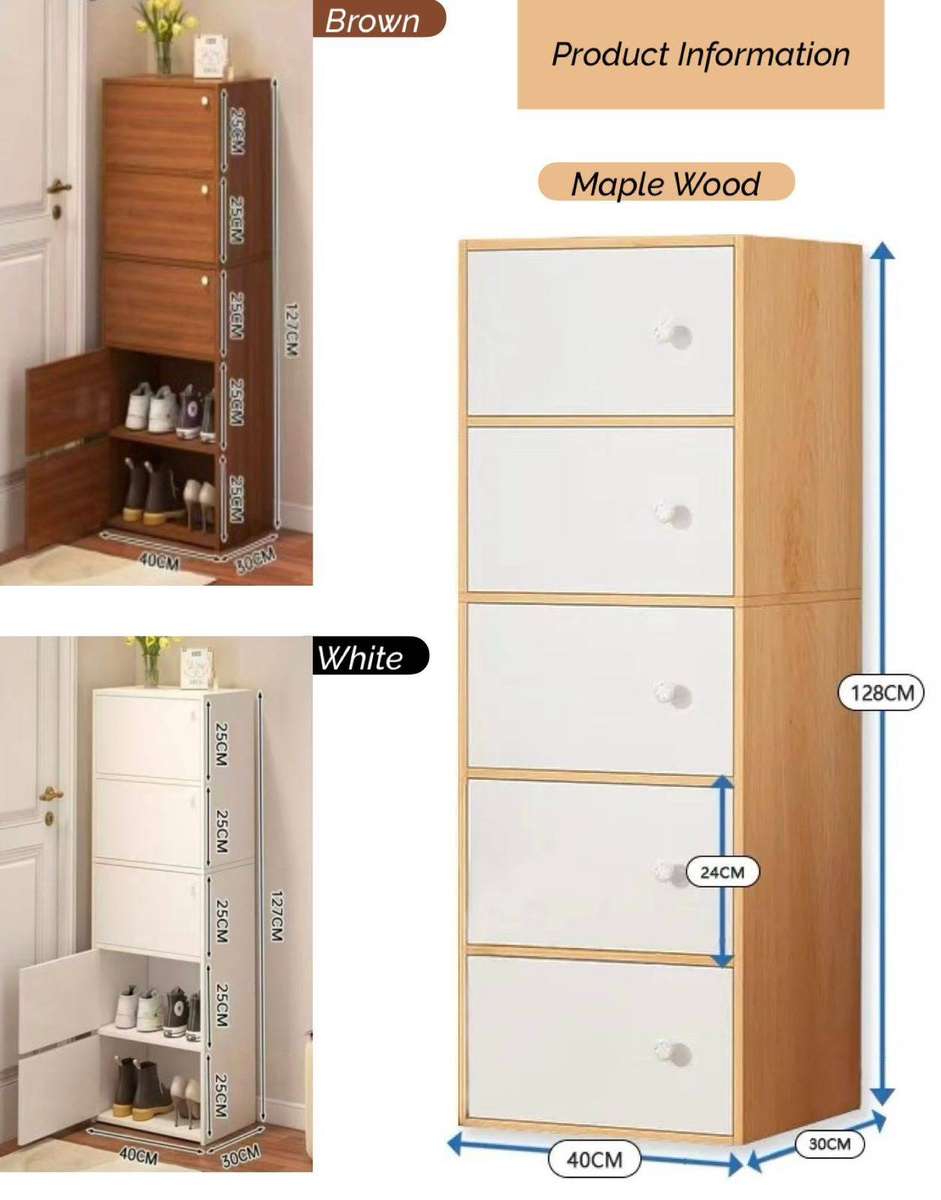 WOODEN STORAGE CABINET