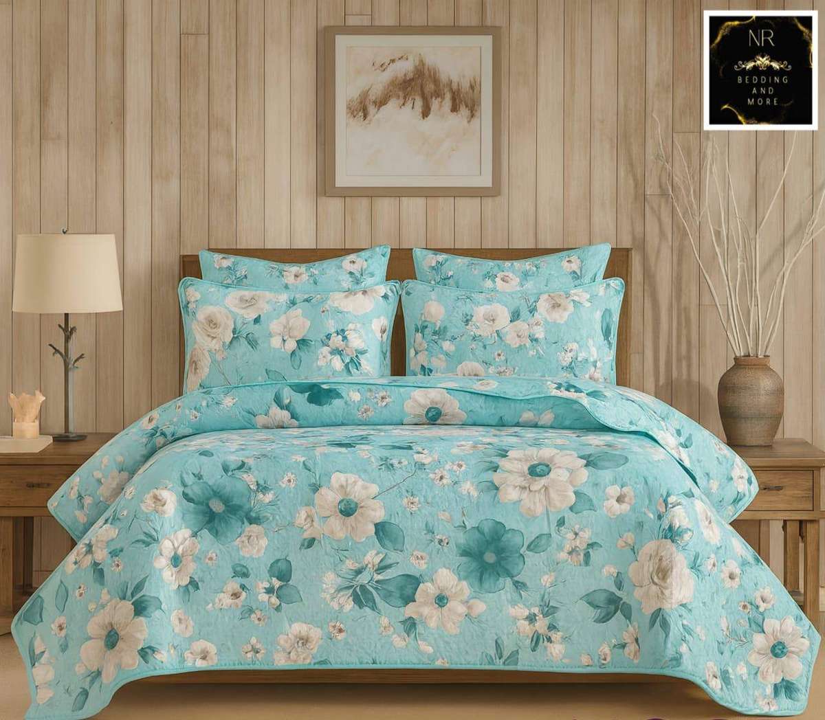 Luxurious 5piece Cotton Bed Spread