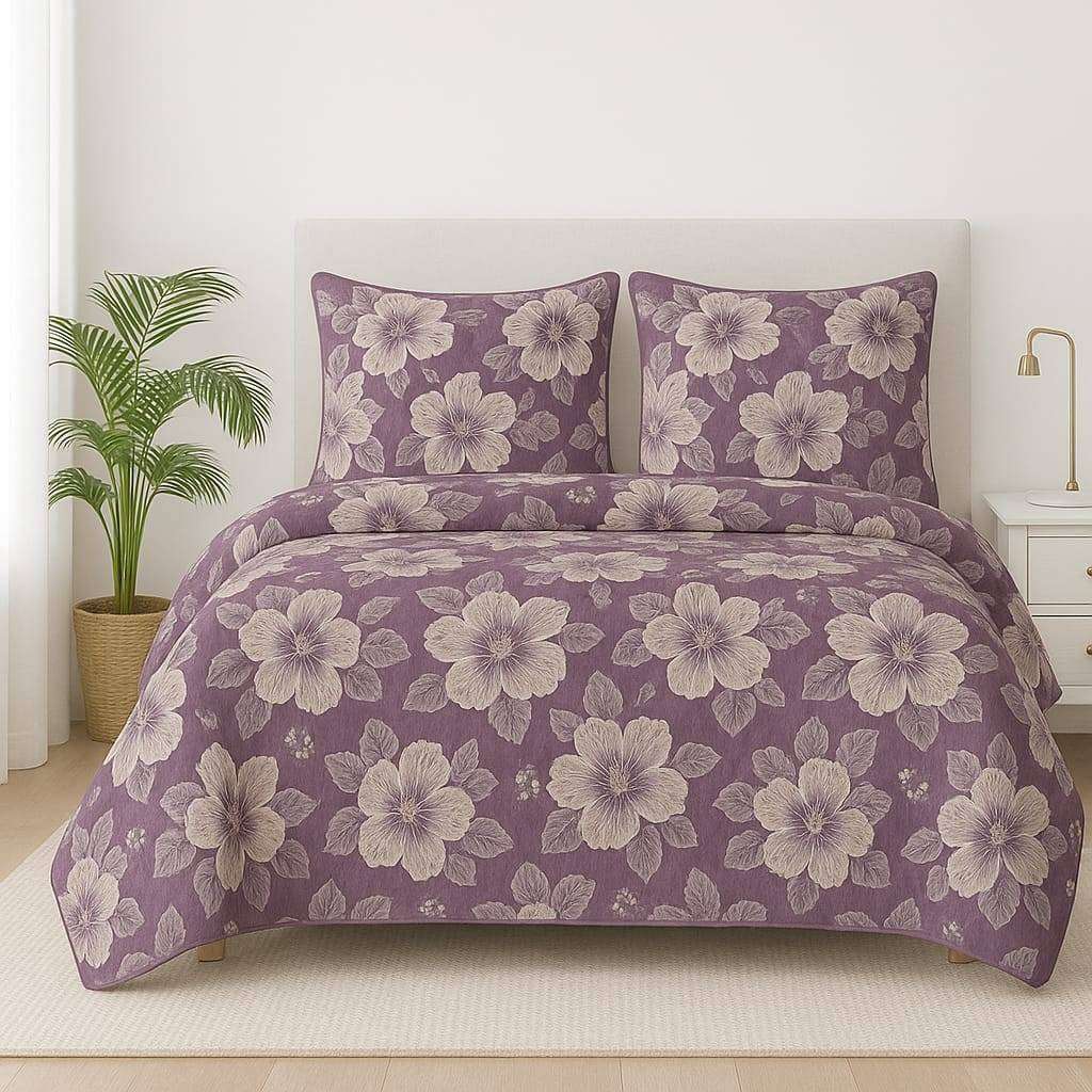 5 pcs bed spread cotton collection