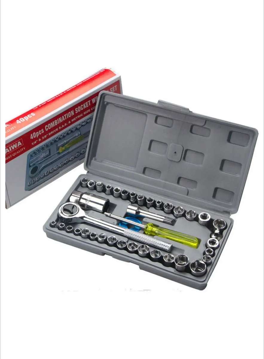 40 PCS COMBINATION SOCKET WRENCH SET