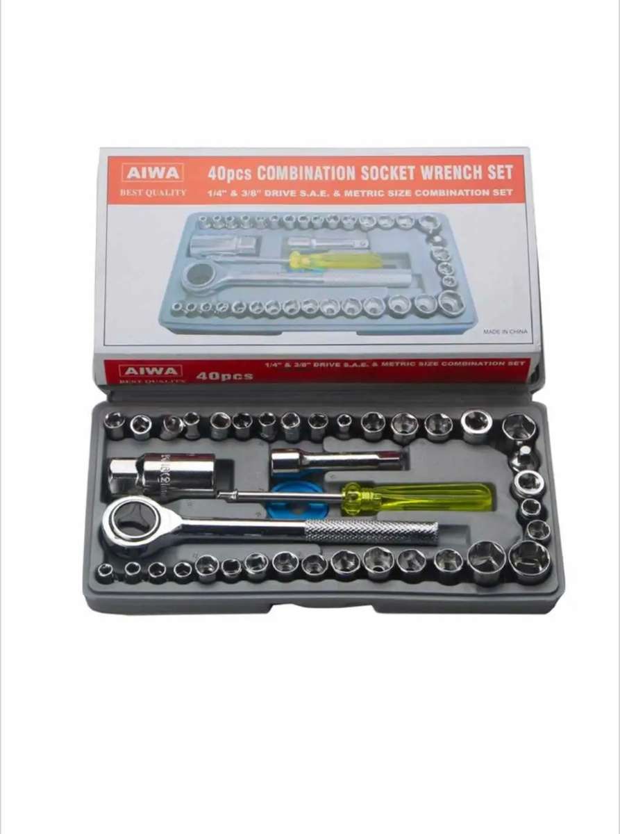 40 PCS COMBINATION SOCKET WRENCH SET