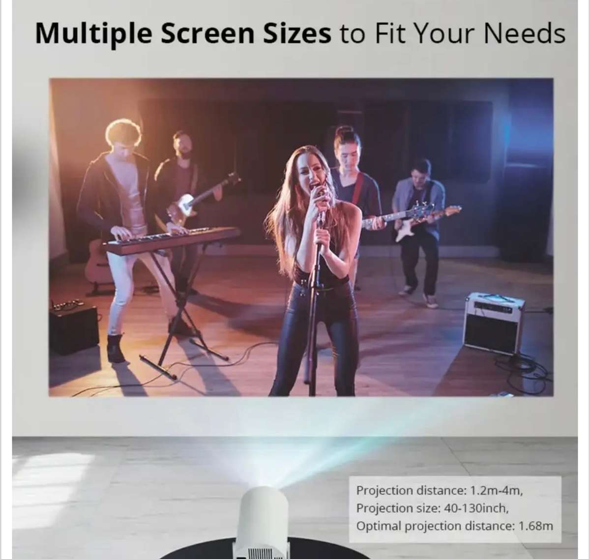 4k Ultra HD Projector with Remote HY300