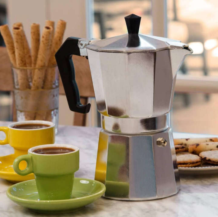 BURRAAQ TRANDING / RECHARGEABLE COFFEE ALUMINIUM ESPRESSO POT