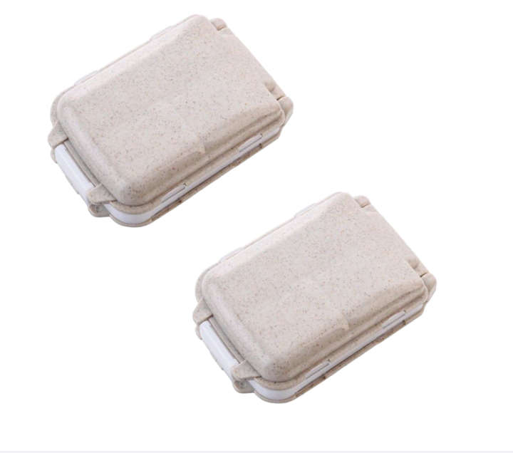 BURRAAQ TRANDING / COMPACT TRAVEL MEDICATION PILL BOX