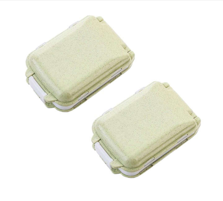 BURRAAQ TRANDING / COMPACT TRAVEL MEDICATION PILL BOX