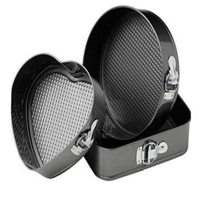 BURRAAQ TRANDING / 3 PC CAKE SHAPE MOULD