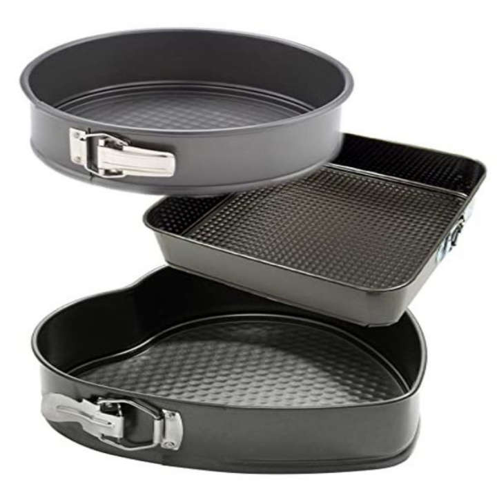 BURRAAQ TRANDING / 3 PC CAKE SHAPE MOULD