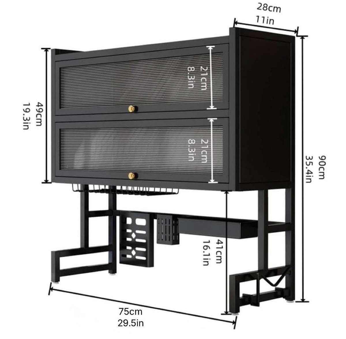 Over the Sink Dish Rack