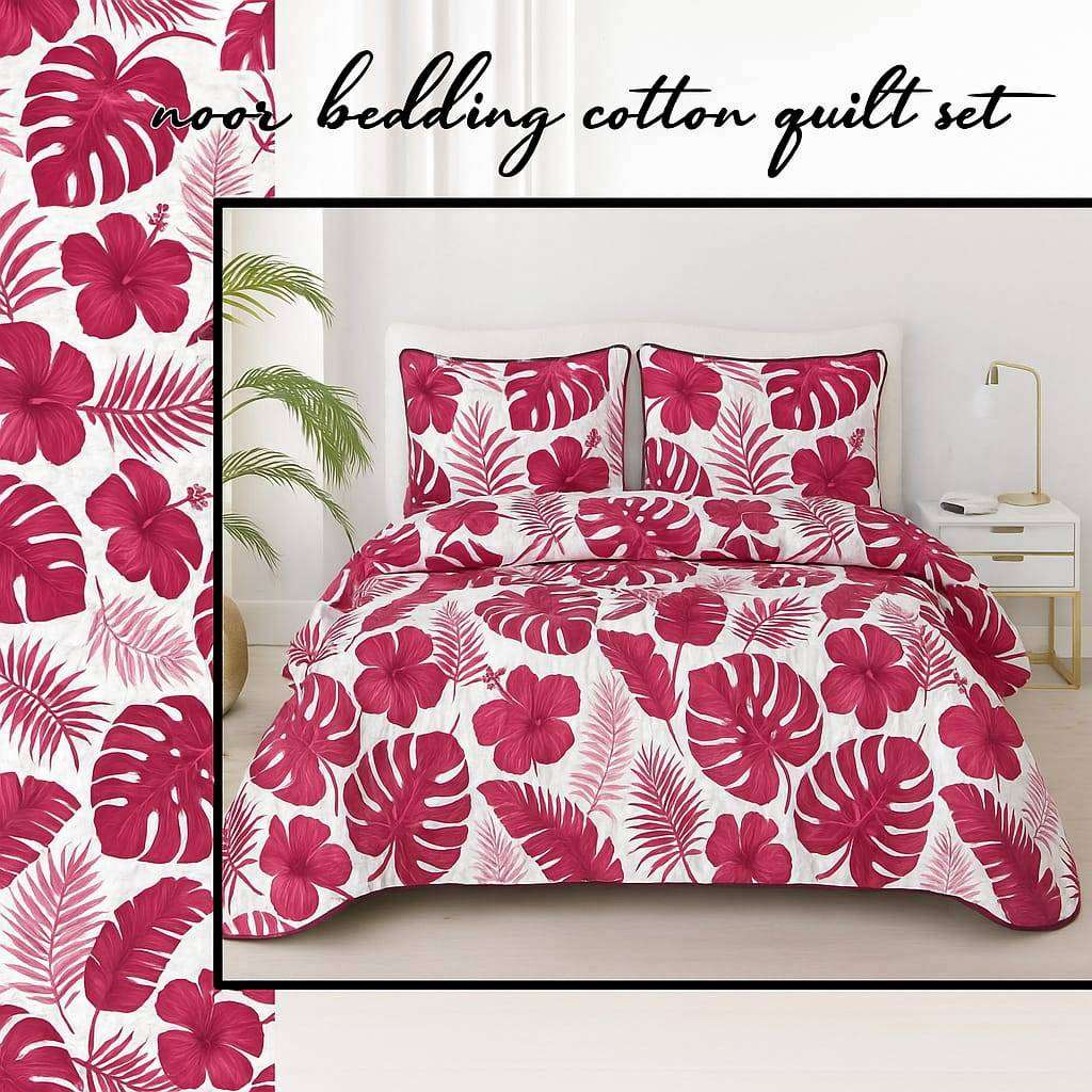 5 pcs bed spread cotton collection