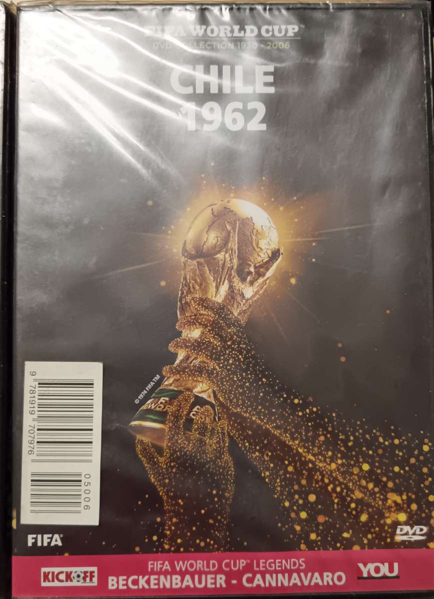 6 X WORLD CUP DVDs sealed in original packaging.
