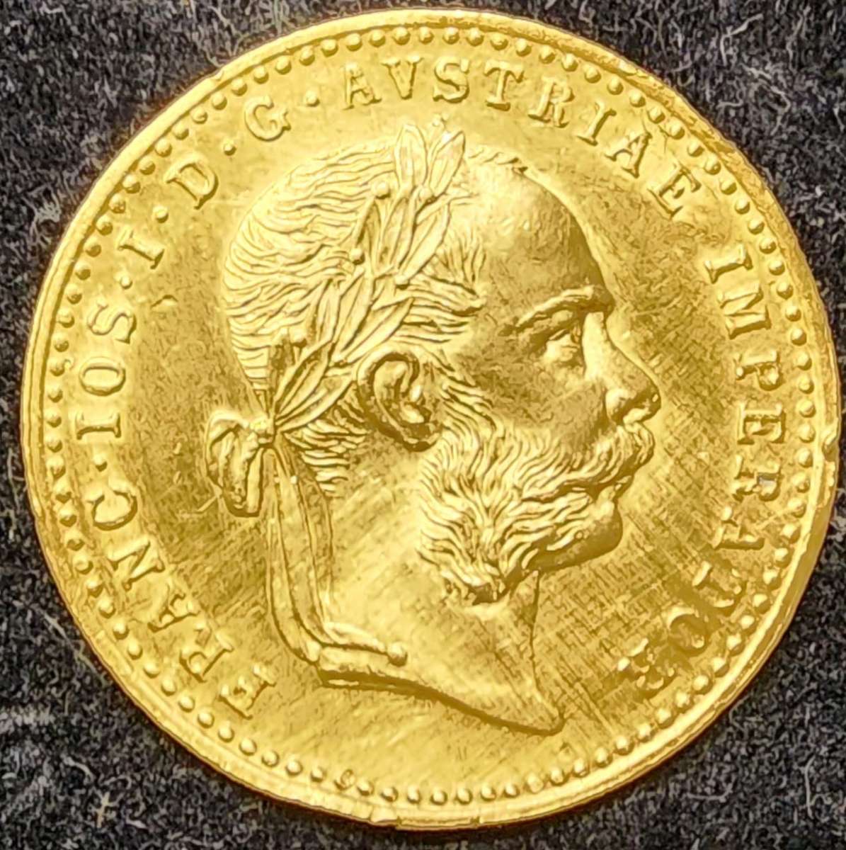 1915 GOLD FRANC.IOS.COINS-I.D.G.-AVSTRIAE-IMPERATOR COINS