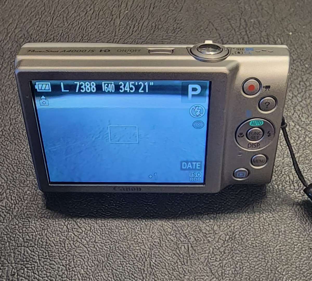 CANON POWERSHOT A4000 IS HD 8X OPTICAL ZOOM 16.0 MP.