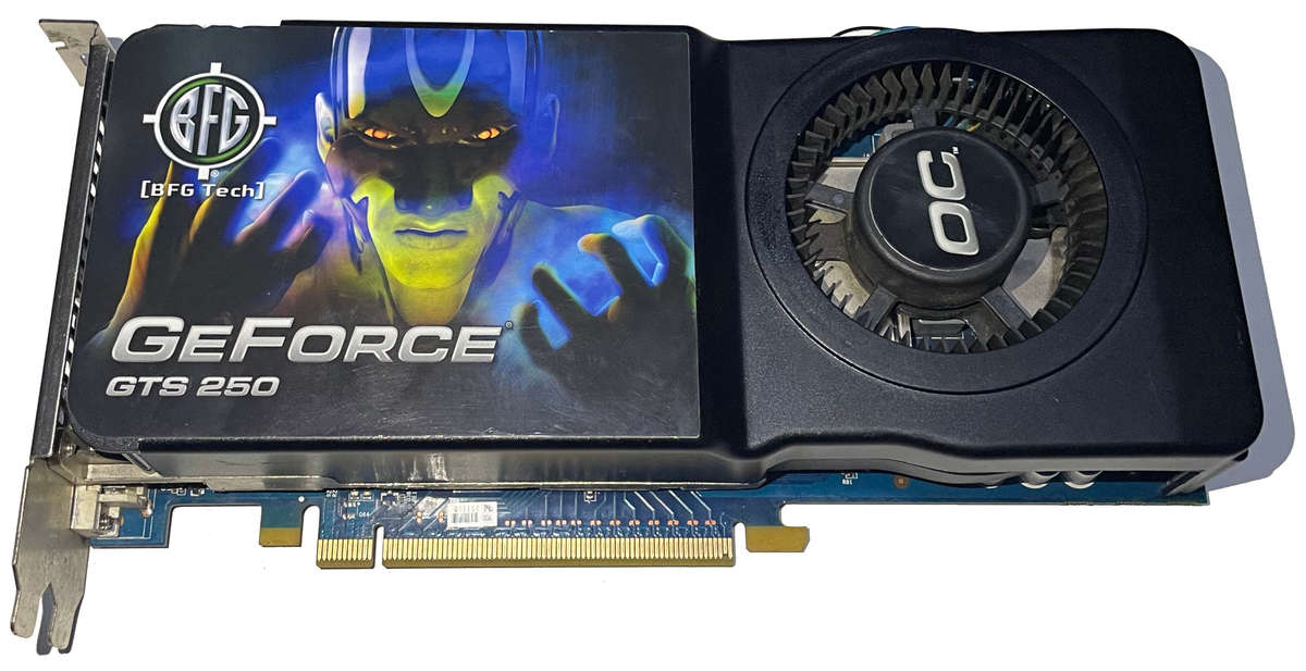 NVIDIA GeForce GTS 250 512 MB 256 bit GDDR3 Graphics Card - Directx 10.0, CUDA 1.1 OpenGL 3.3