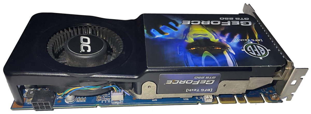 NVIDIA GeForce GTS 250 512 MB 256 bit GDDR3 Graphics Card - Directx 10.0, CUDA 1.1 OpenGL 3.3