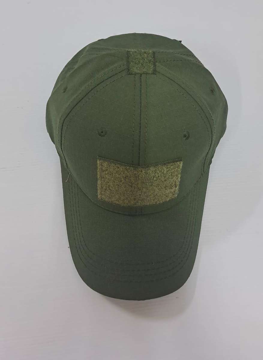 Dark Green Cap with Velcro (#12 Tactical Cap)