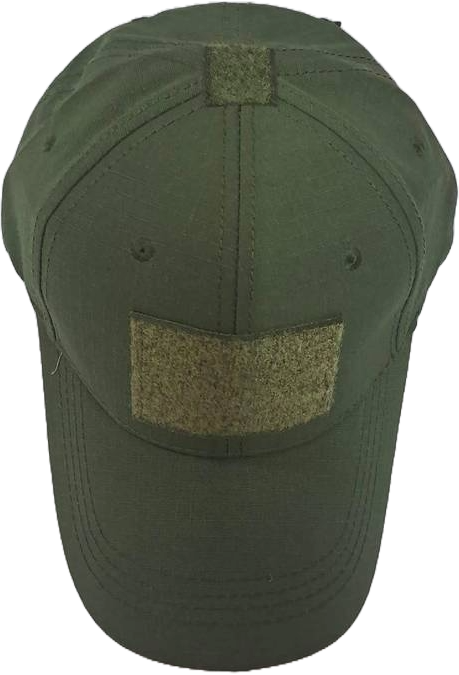 Dark Green Cap with Velcro (#12 Tactical Cap)
