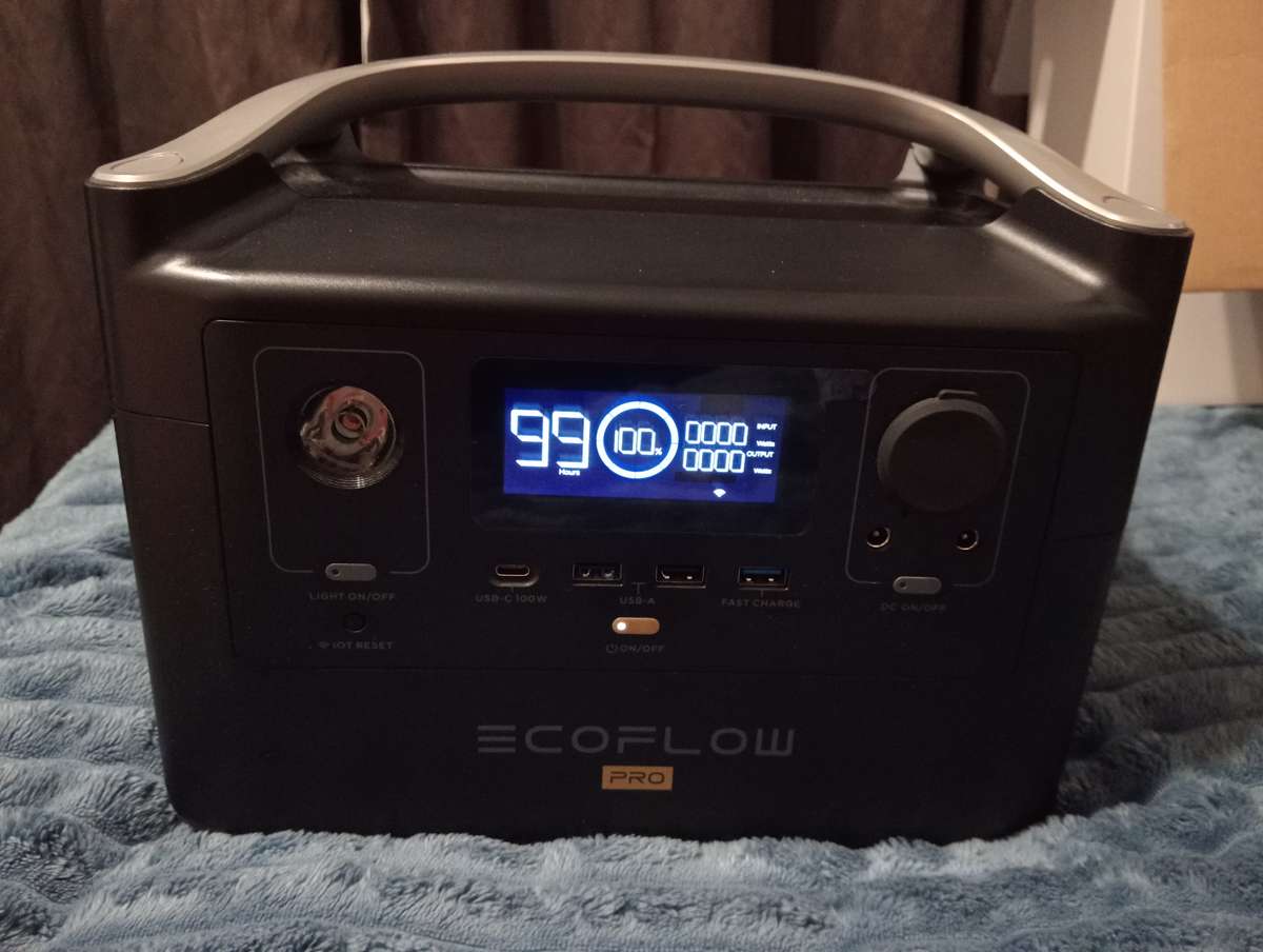 EcoFlow RIVER Pro 720Wh Portable Power Station with SA Plug Points