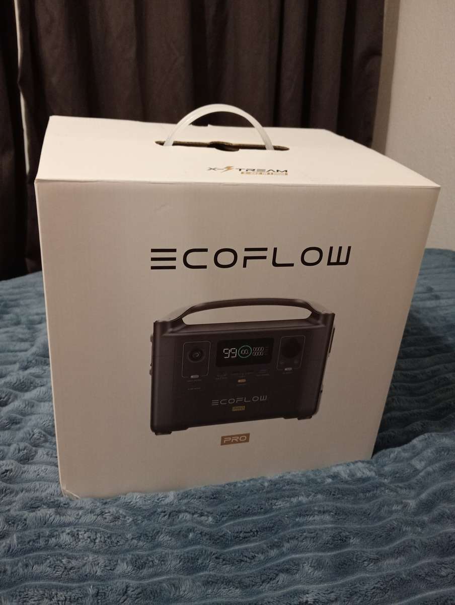 EcoFlow RIVER Pro 720Wh Portable Power Station with SA Plug Points