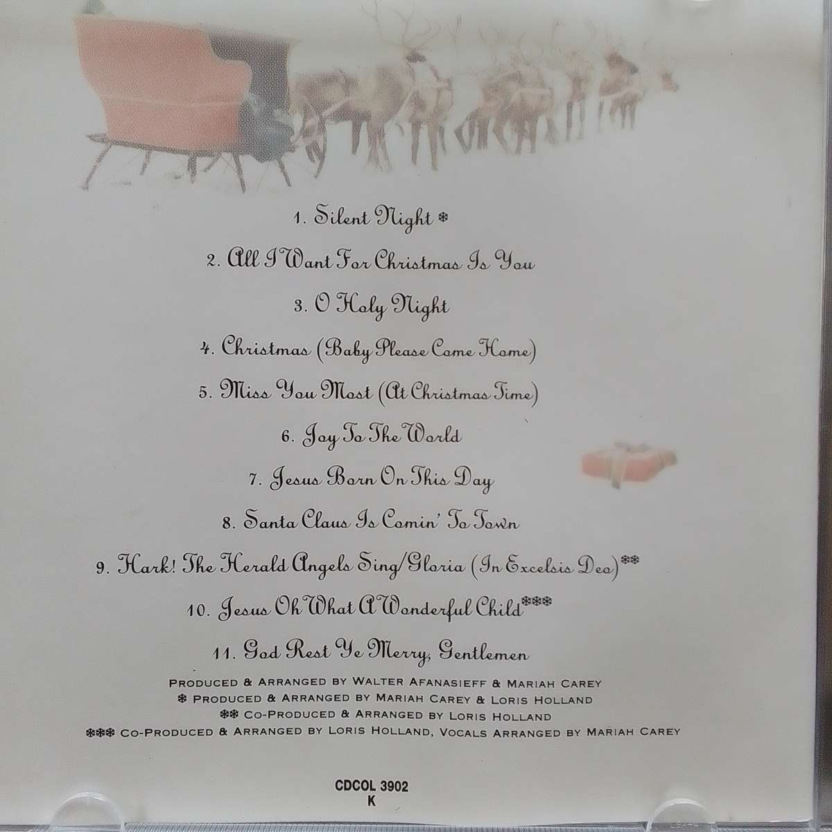 Mariah Carey(CD) Merry Christmas