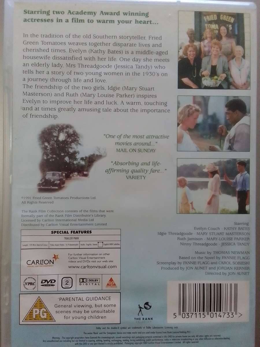 Fried Green Tomatoes (DVD) At The Whistle Stop Café