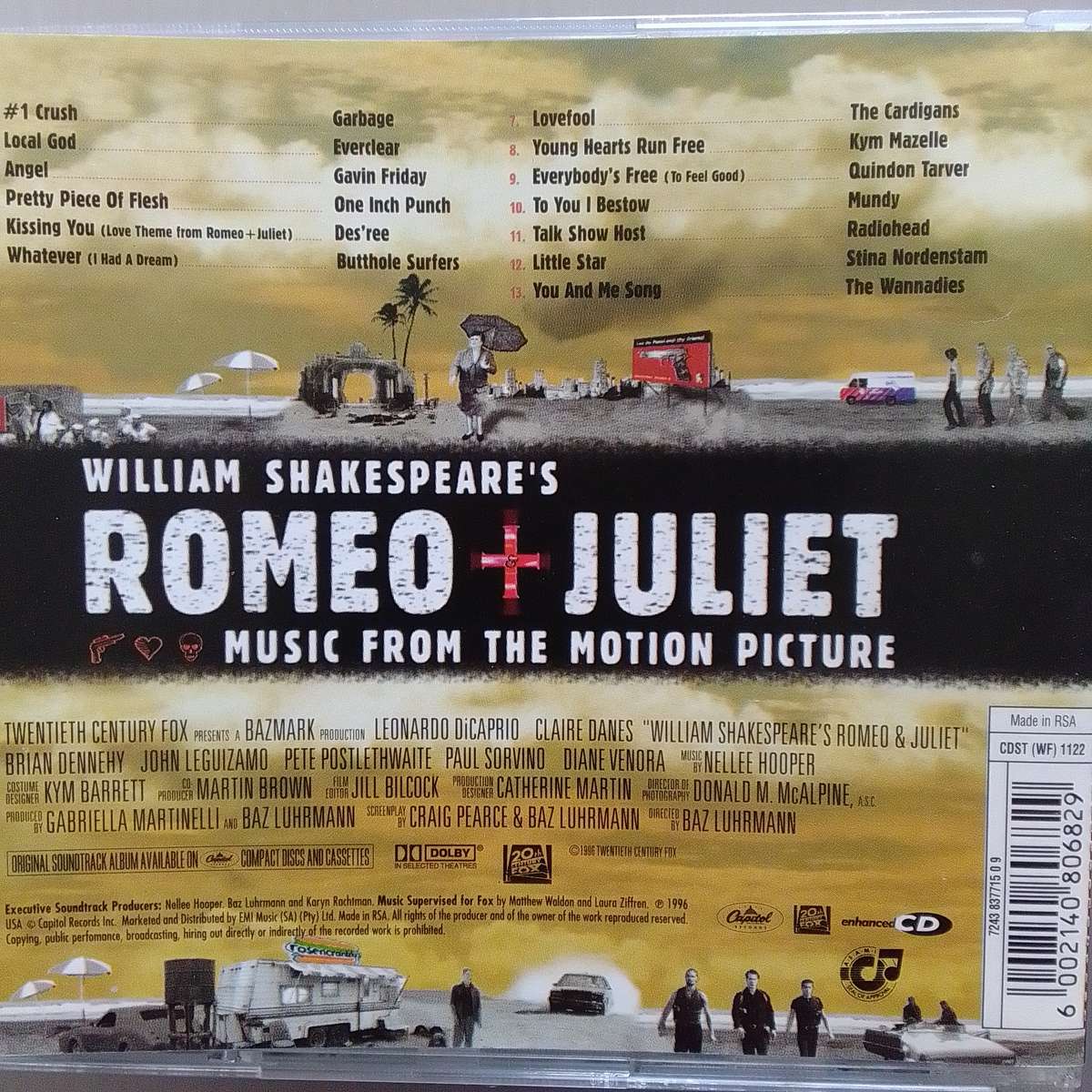 Romeo + Juliet (CD) Music From The Motion Picture