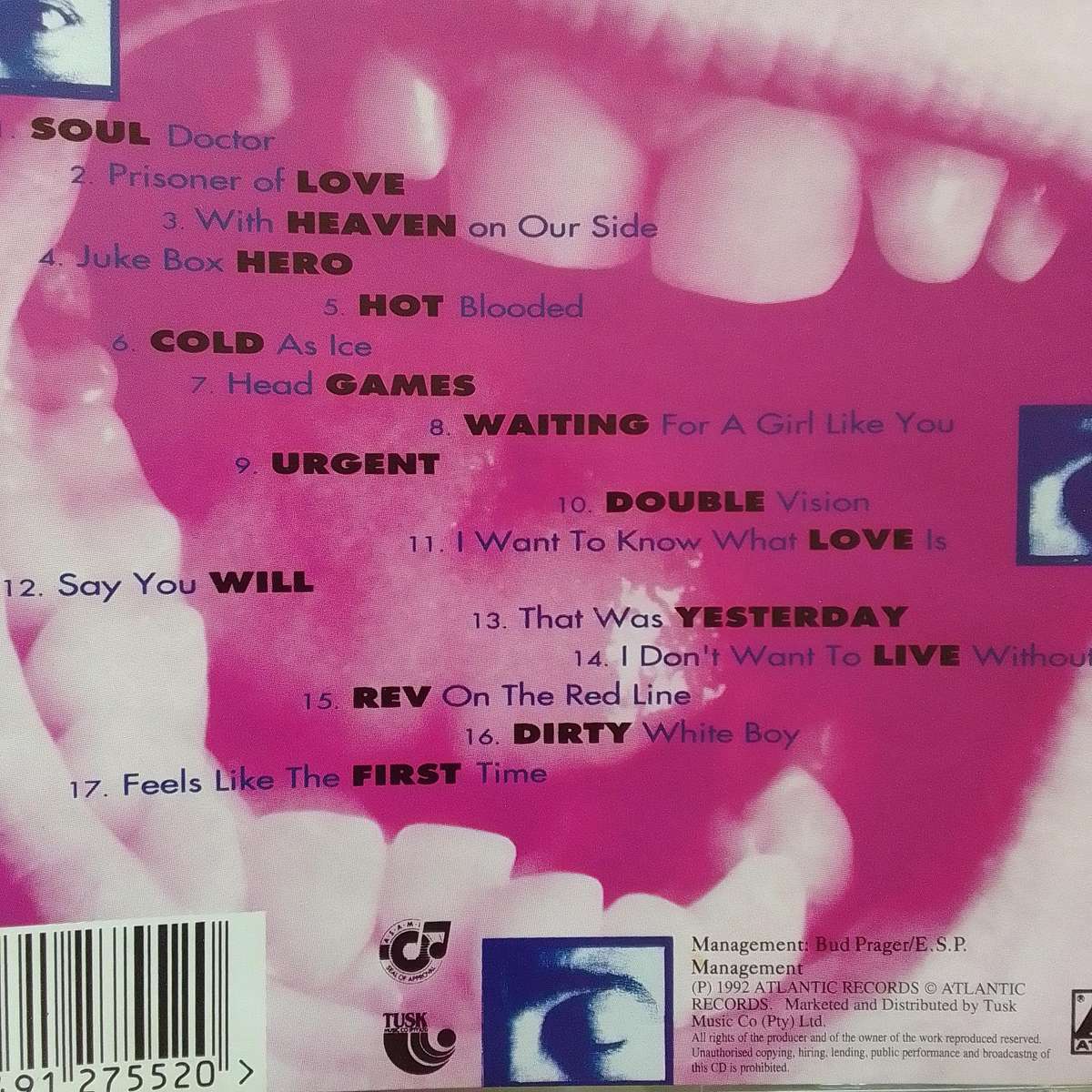 Foreigner (CD) The Very Best ... And Beyond