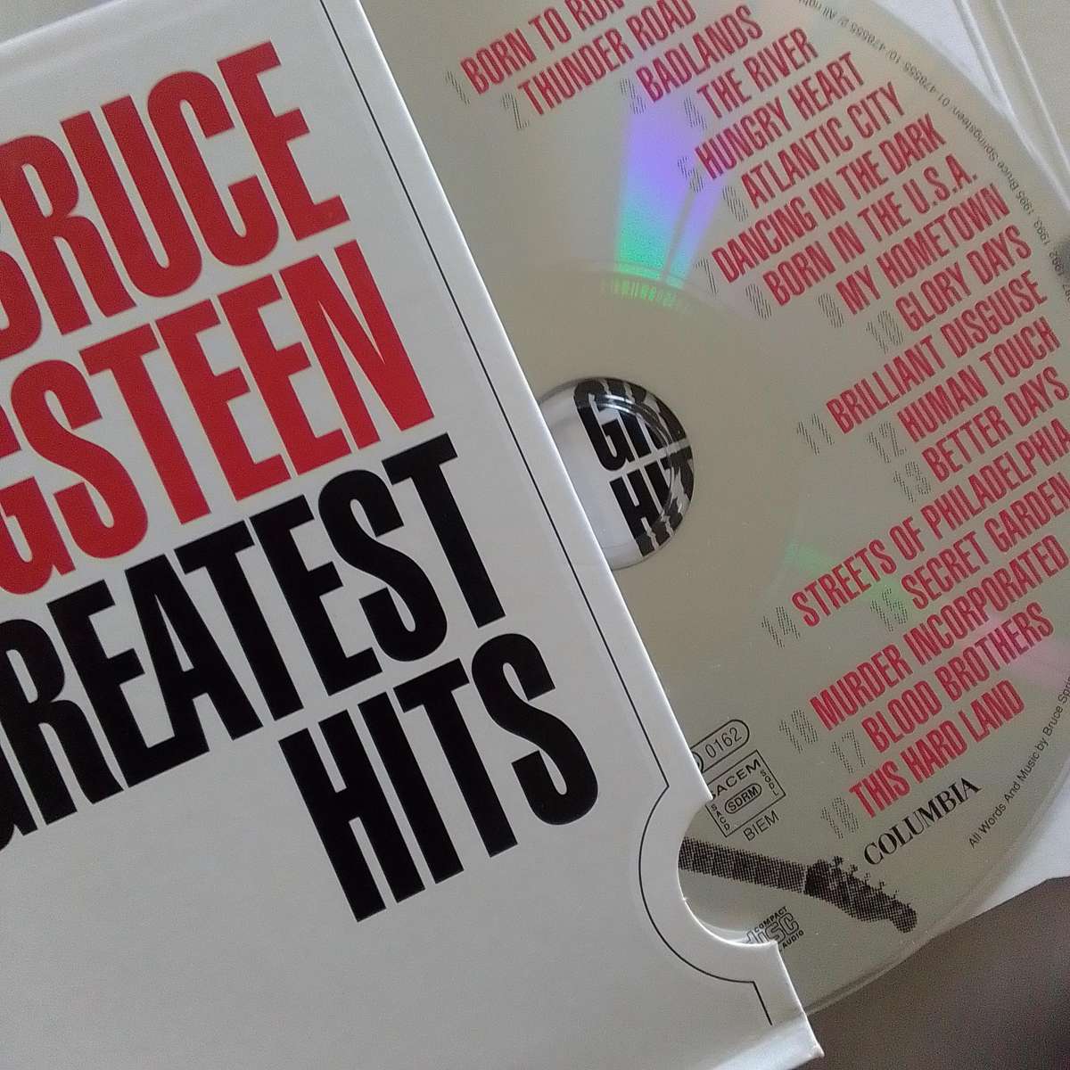 Bruce Springsteen (CD) Greatest Hits