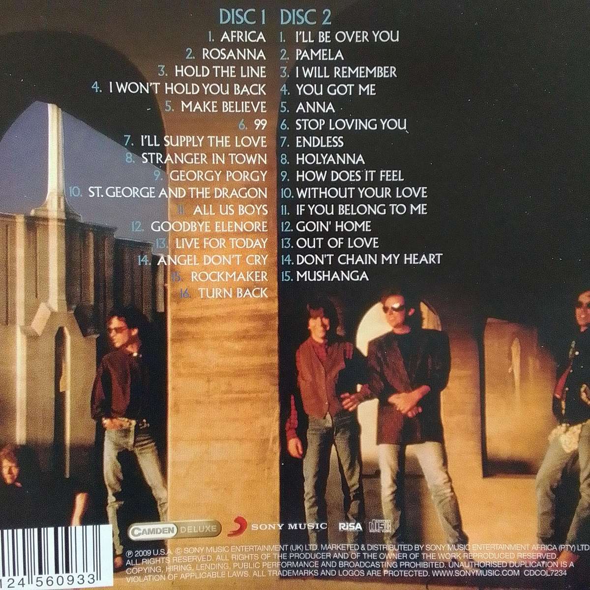 Toto (CD) Africa: The Best Of Toto