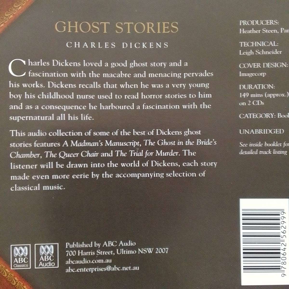 Ghost Stories (2-CD Audio Book) Charles Dickens
