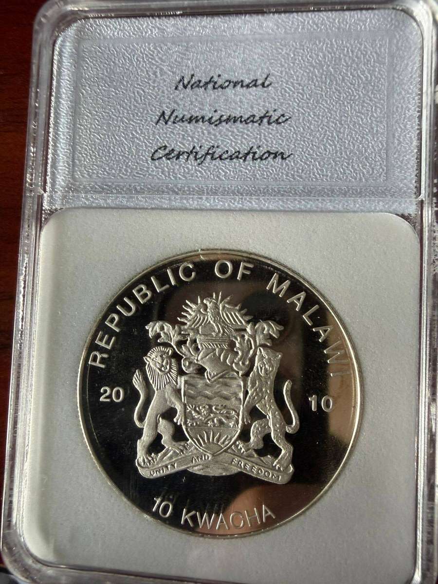 2010 10 Kwacha Panamanian Gold PF70
