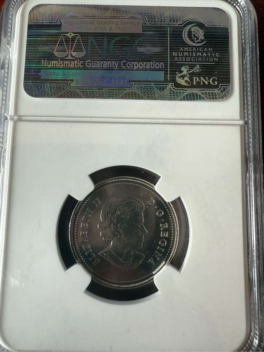 2011 CANADA 25C ORCA WHALE GEM UNC