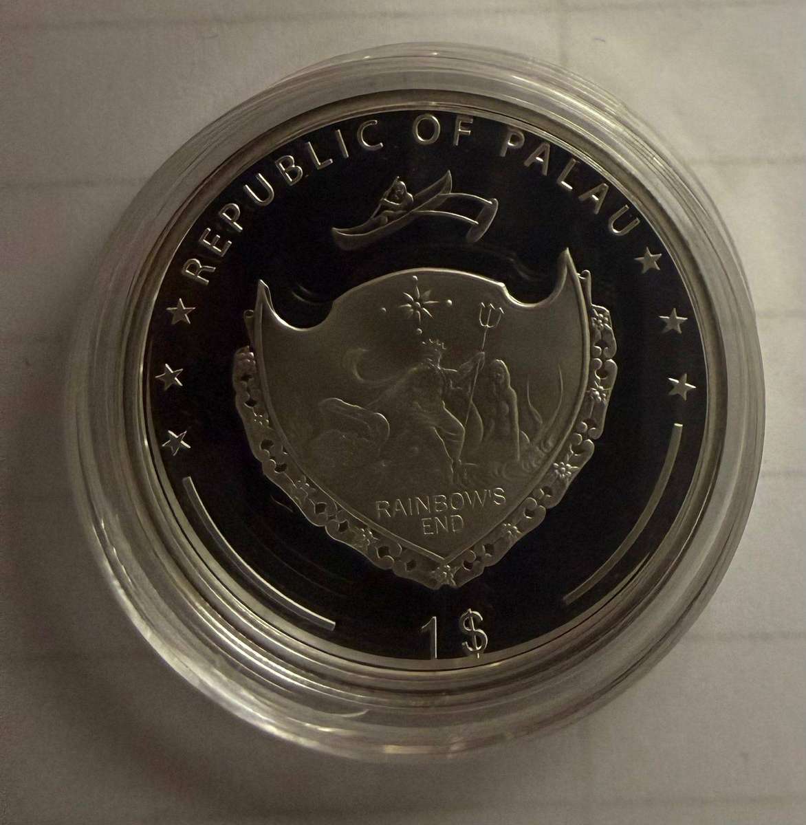 Republic Of Palau $1 (SANCTUS THOMAS)