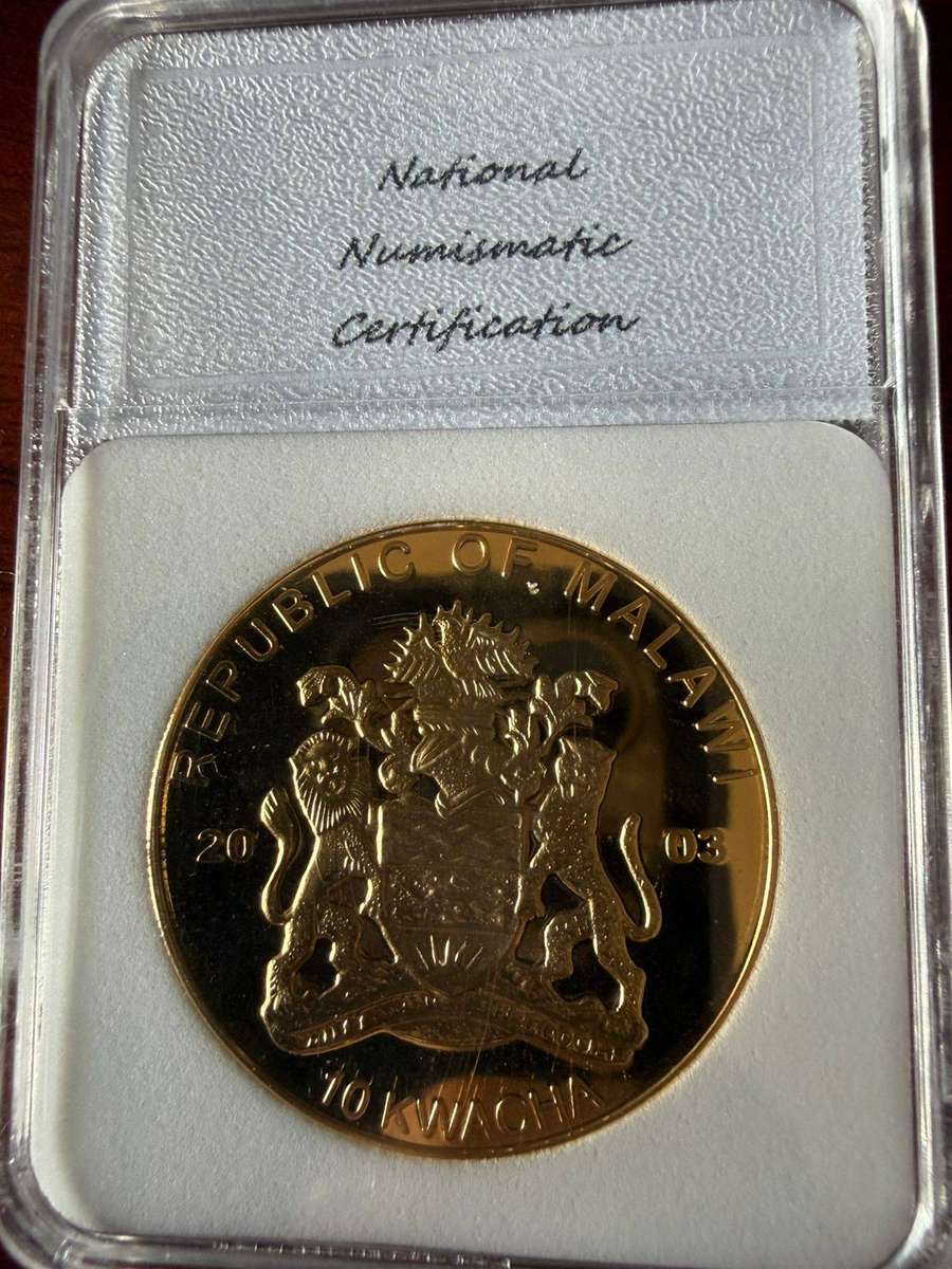 2003 10 Kwacha Pope John Paul II