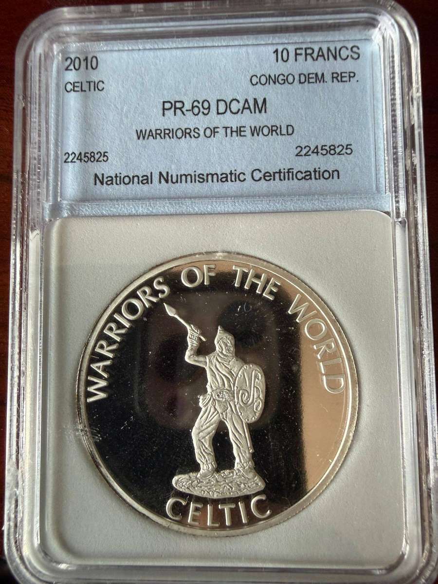 2010 10 FRANCS PF69 Warriors of the World
