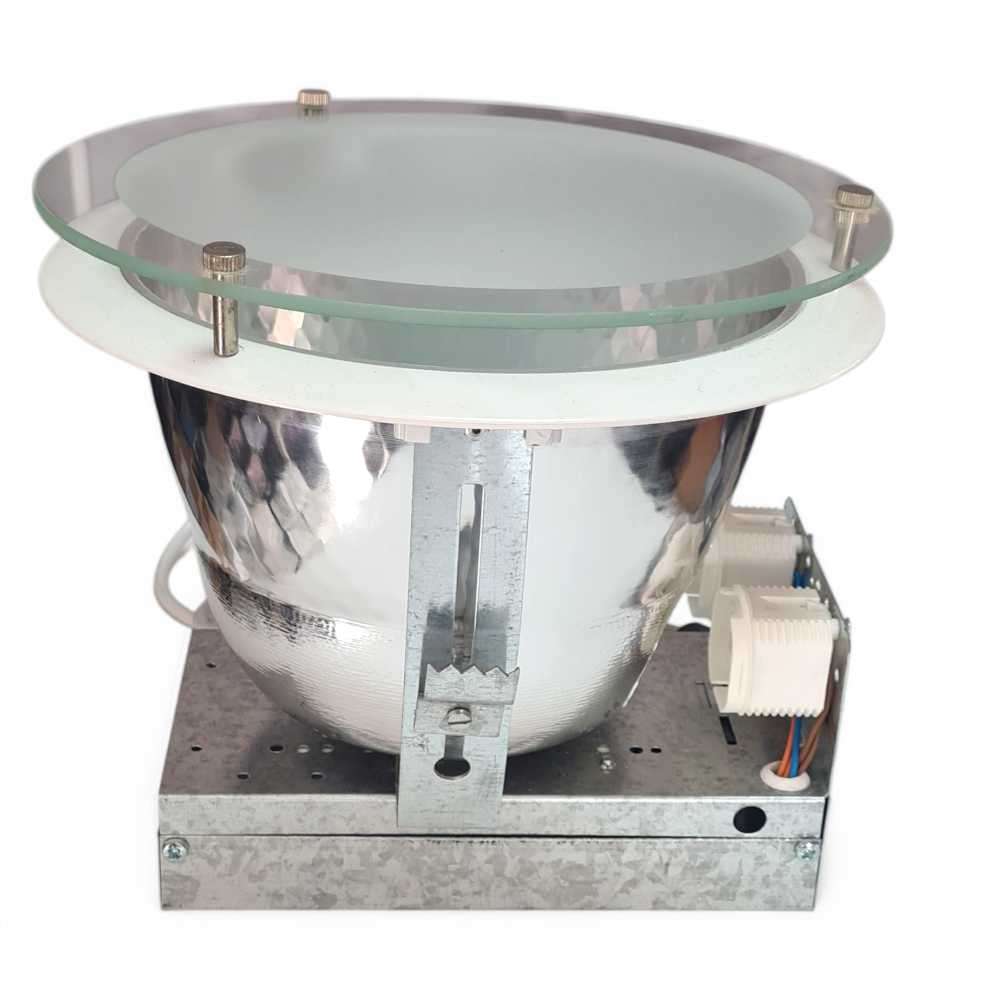 Ceiling frosted glass lamp