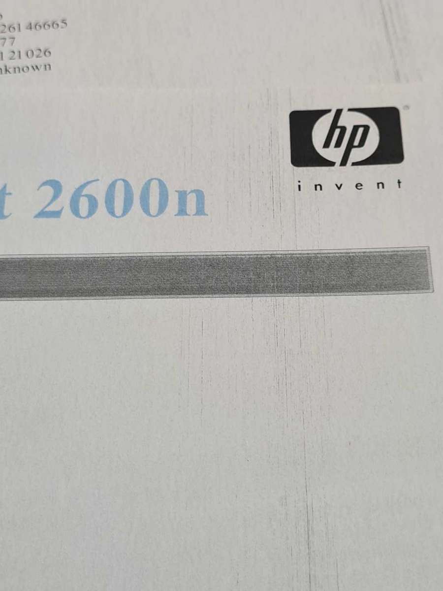 HP Color Laserjet 2600n