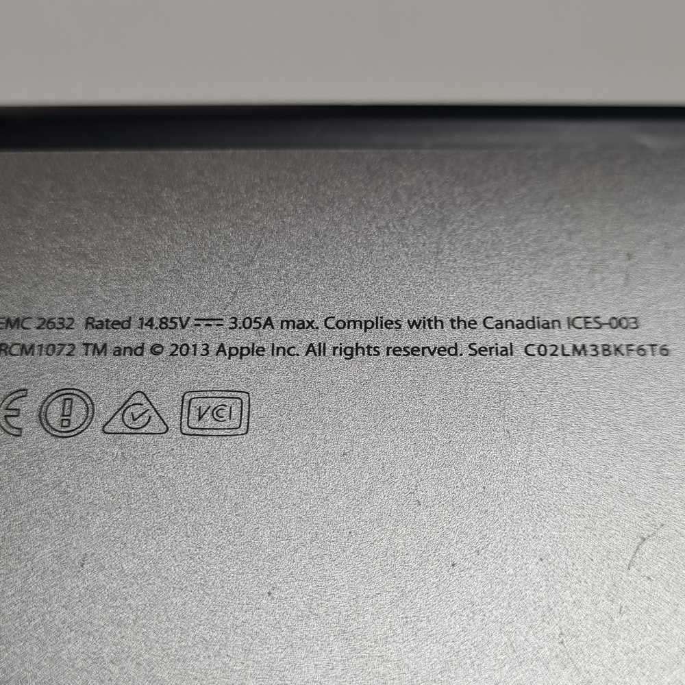 Macbook Air A1466 for spares