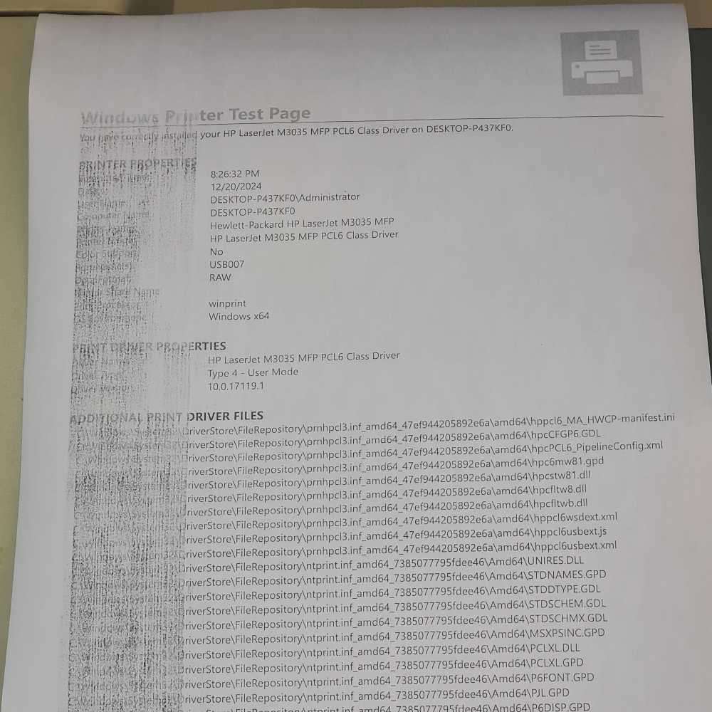 Fast Industtrial Hewlett-Packard HP LaserJet M3035 MFP