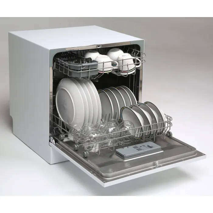Swan SDW8W is a compact, 8-place setting dish washer