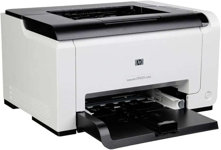 HP Laser jet Color Printer with 100% level genuine toners.