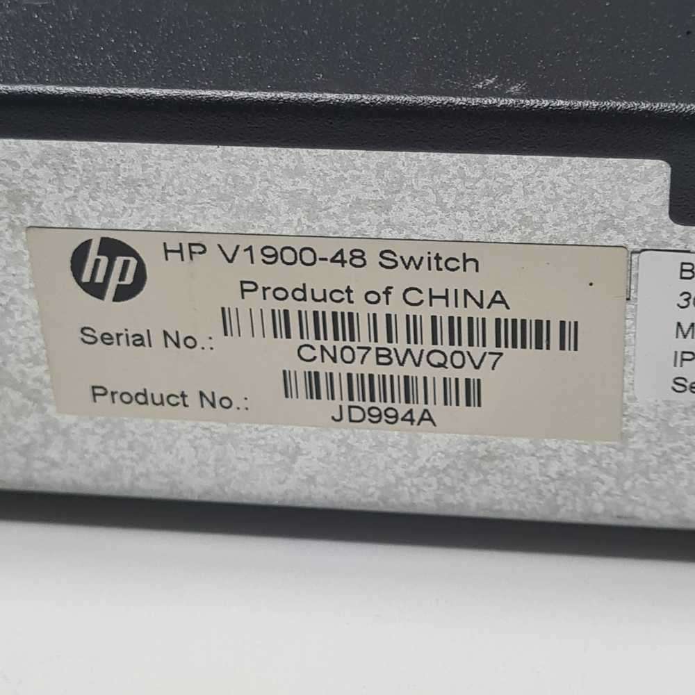 3Com Baseline 2250-SFP Plus Switch HP V1900-48G Switch